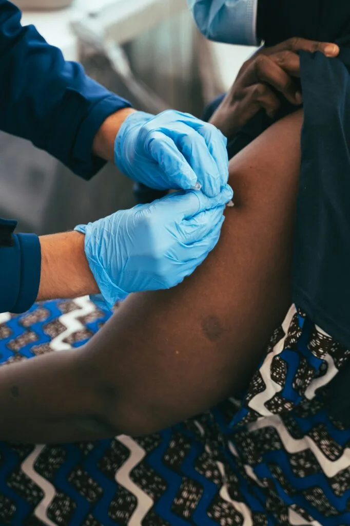 ACWY Vaccine| VacciBuddy| Doctor giving vaccine to peoples