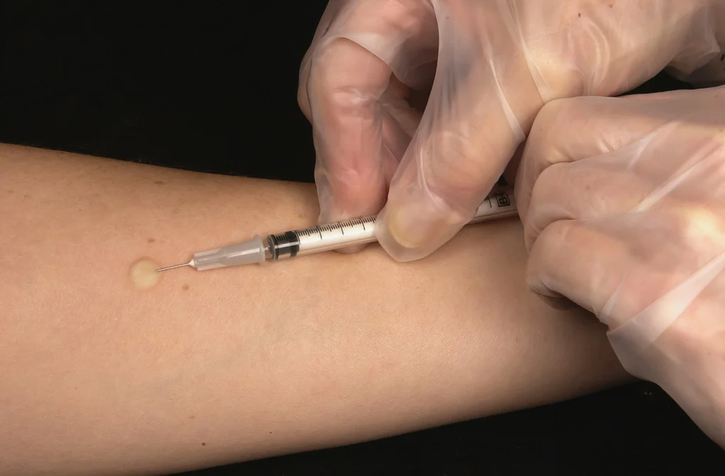 Pneumonia vaccine| VacciBuddy| Doctor giving vaccine on hand